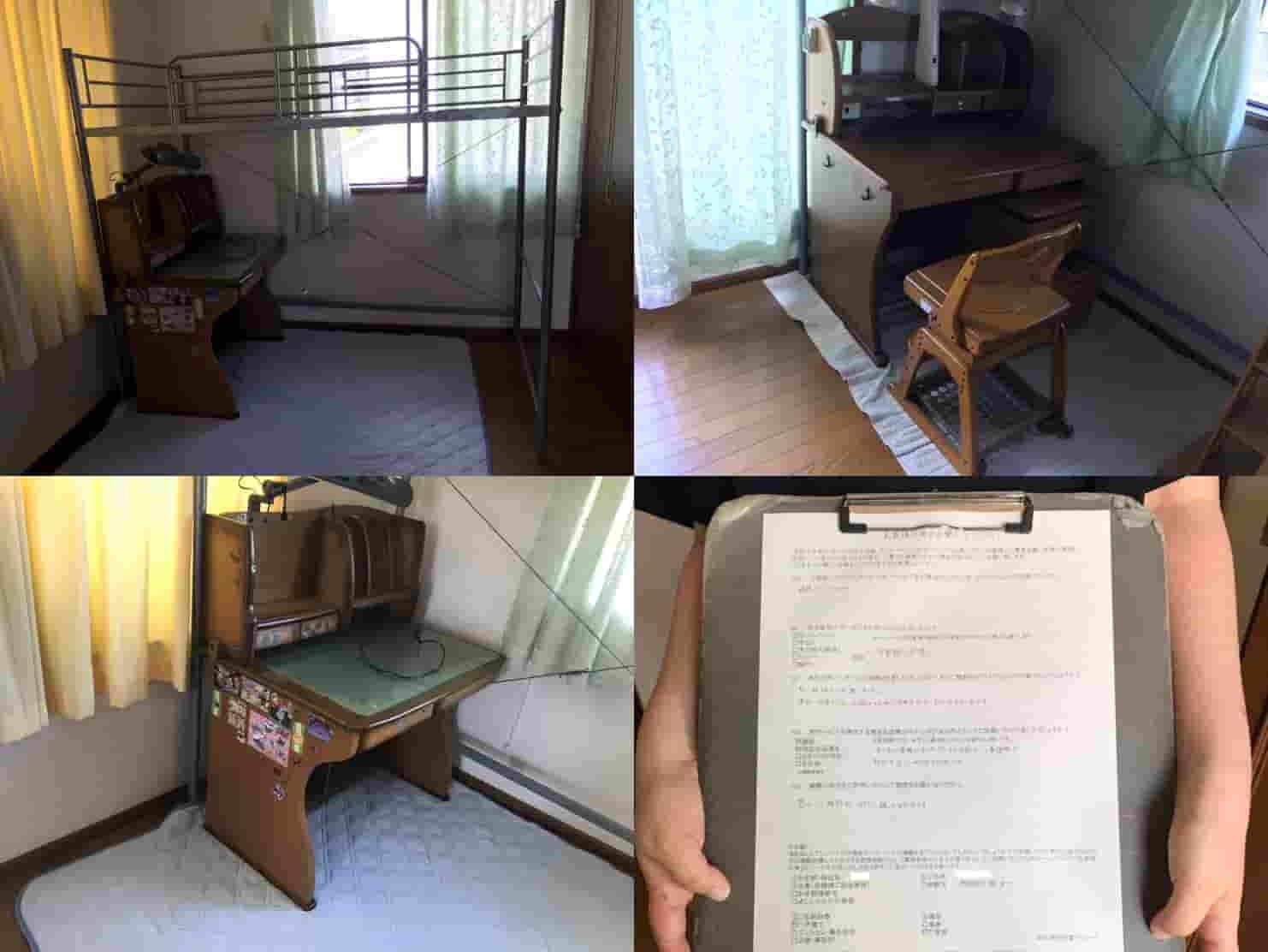 T様の学習机とロフトベッド
